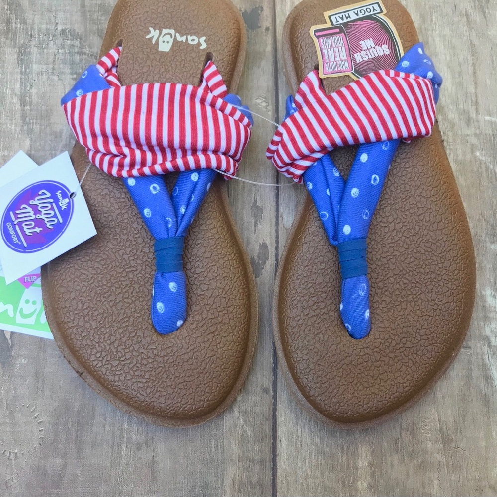 Sanuk Yoga Sling Patriot Girls - Picture 4 of 8